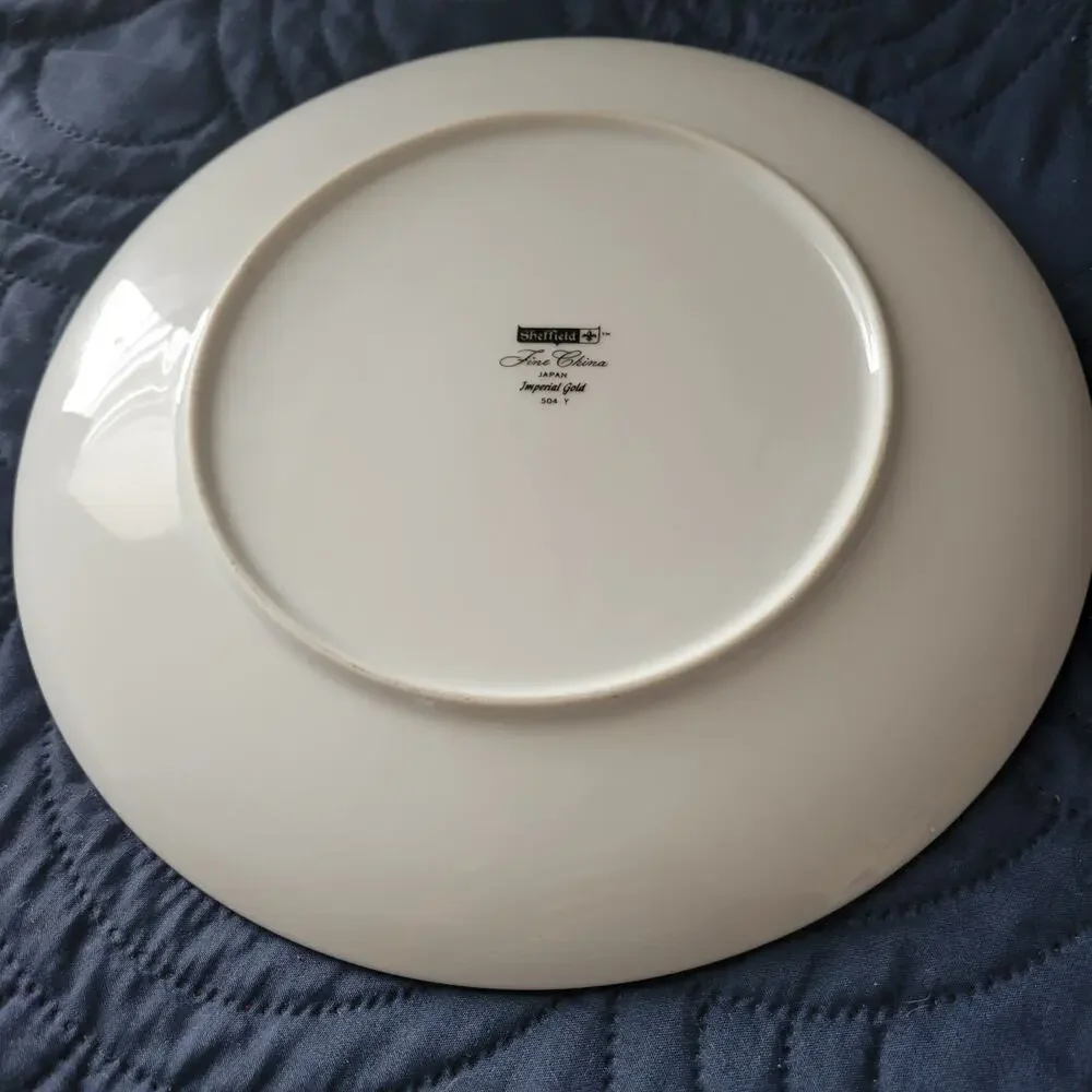 Sheffield Fine China of‎ Florida Imperial Gold Trim Top Quality